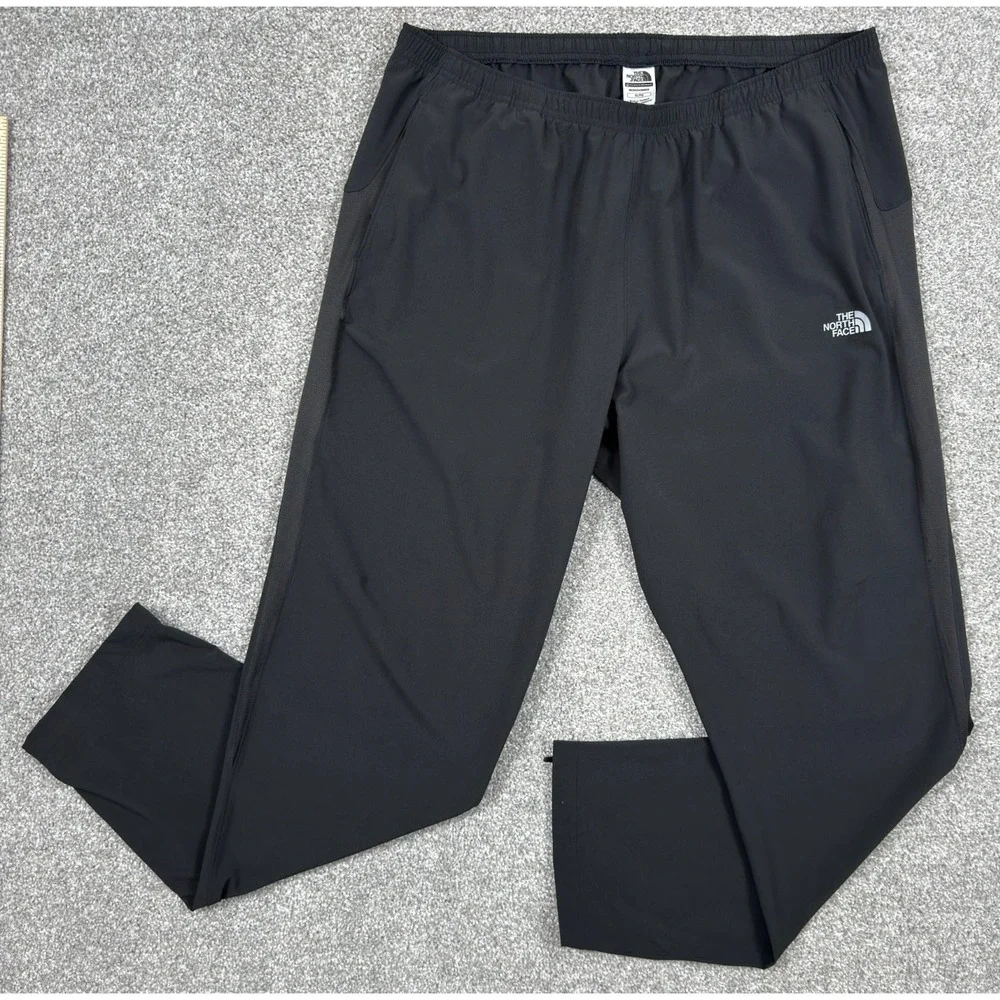 The North Face Flight Series Mens XL Black Running Pants Ankle Zip Trail